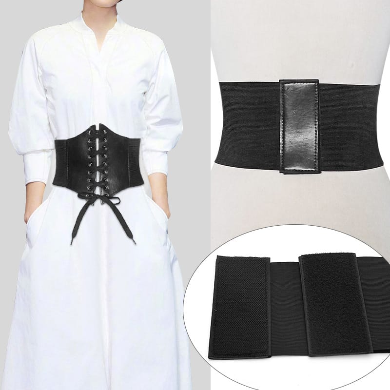 Women’s leather corset
