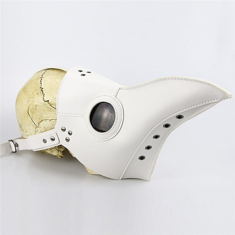 Medieval PU Leather Plague Doctor Mask