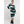 Abstract Striped Jumper Dress In Green - Dresses