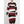 Abstract Striped Jumper Dress In Red - Dresses