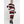 Abstract Striped Jumper Dress In Red - Dresses