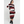 Abstract Striped Jumper Dress In Red - Dresses