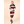 Abstract Striped Jumper Dress In Red - Dresses