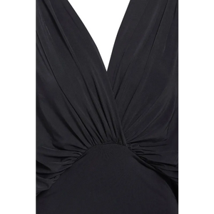 Black Batwing Sleeve Dress - Dresses