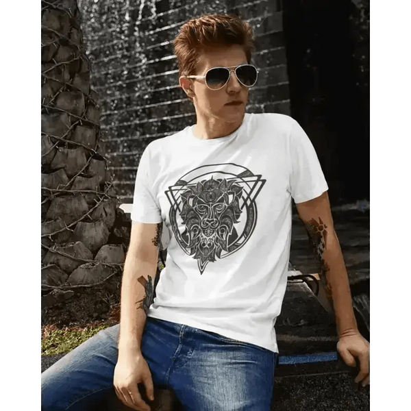 Black Lion Cotton T-Shirt - Epic Fashion UKAllBlack Lion ShirtCat