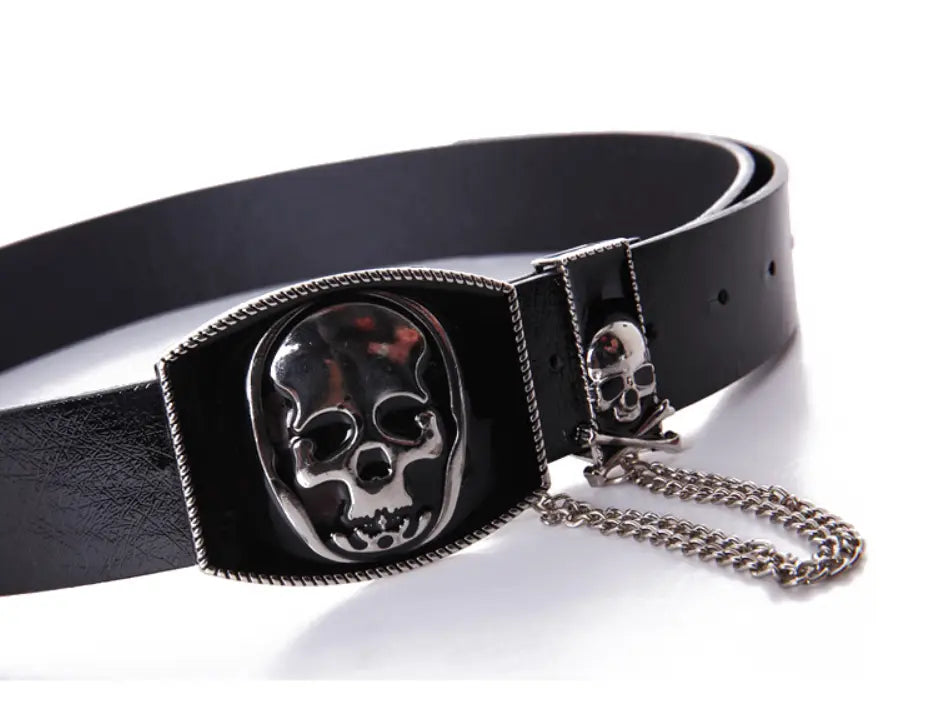Punk Fashion Skull Lady Belt