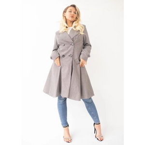 Fit and Flare Mac Coat - Coats & Jackets