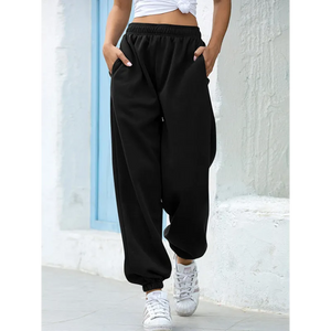 Four Seasons Home Leisure Sports Basic Loose Leg Pants -