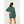 Jumper Dress With Roll Neck And Pockets In Green - Dresses