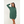 Jumper Dress With Roll Neck And Pockets In Green - Dresses