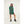 Jumper Dress With Roll Neck And Pockets In Green - Dresses