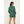 Jumper Dress With Roll Neck And Pockets In Green - Dresses