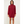 Jumper Dress With Roll Neck And Pockets In Wine - Dresses