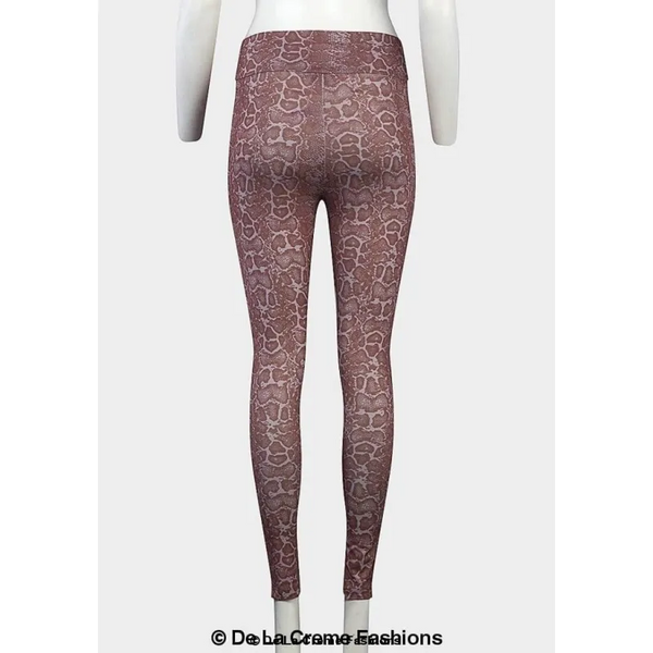Ladies Animal Print Leggings - Pants