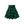 Ladies Casual Fashion A-Type Plaid Print Skirt - Green