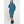 Longline Hooded Jumper Dress In Jade Green - Dresses