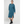 Longline Hooded Jumper Dress In Jade Green - Dresses