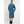 Longline Hooded Jumper Dress In Jade Green - Dresses