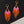 LOVE Earrings - Pink + Orange Ombre Fringe