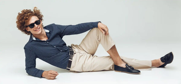Man in stylish casual wear.