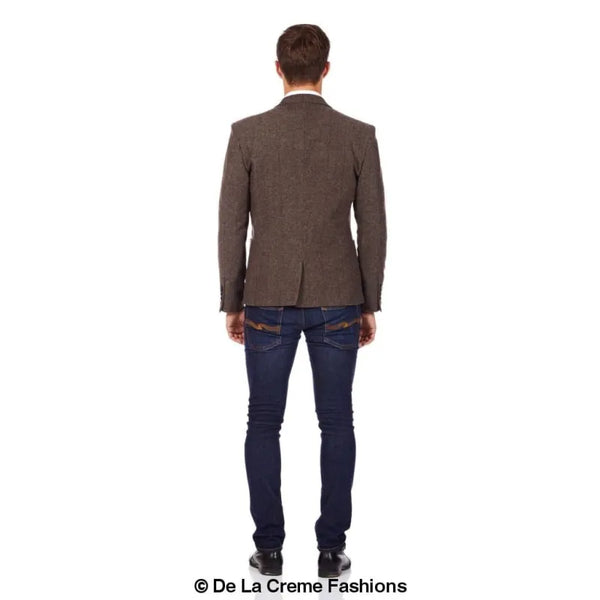 Mens Wool Blend Blazer - Coats & Jackets