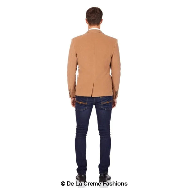 Mens Wool Blend Blazer - Coats & Jackets