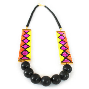 Miami Nights Necklace - Orange - Necklaces