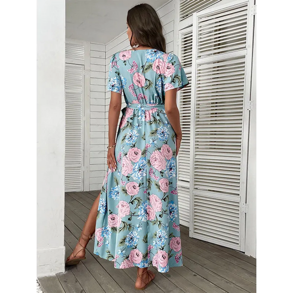 New fashion print women’s summer dresses - Dress