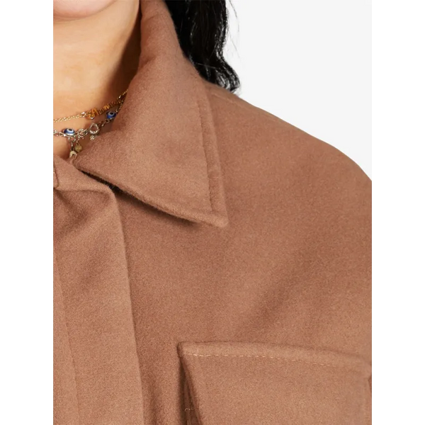 Oversized Longline Shacket - Coats & Jackets