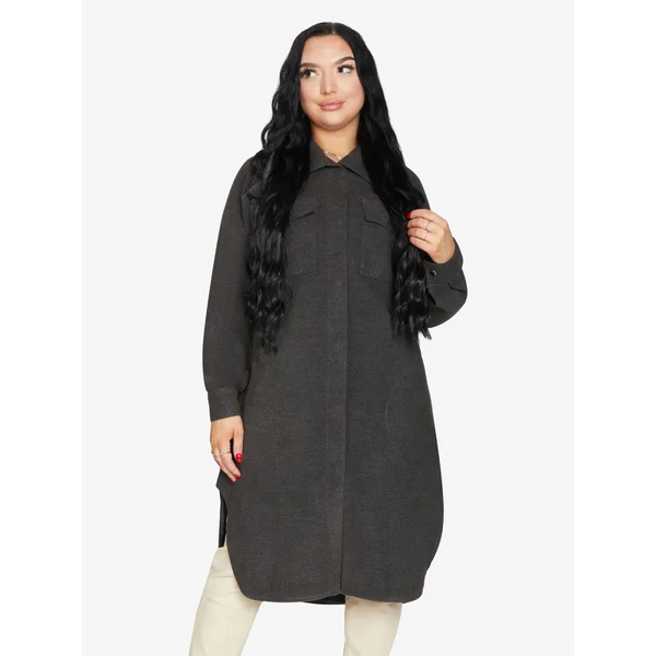 Oversized Longline Shacket - Coats & Jackets