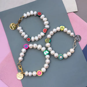 Pearl Fruit Bracelet - pick your own! - Bracelets