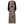Printed Long Sleeve Maxi Dress - Dresses