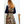 Printed Long Sleeve Maxi Dress - Dresses
