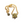 Rocked Up Mini Crystal Quartz Necklace - Gold - Jewelry &