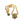 Rocked Up Mini Crystal Quartz Necklace - Gold - Jewelry &