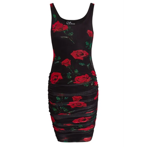 Ruched Bodycon Dress - Dresses