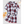Short sleeve Plaid Knit Pajama Set with Welt Pocket
