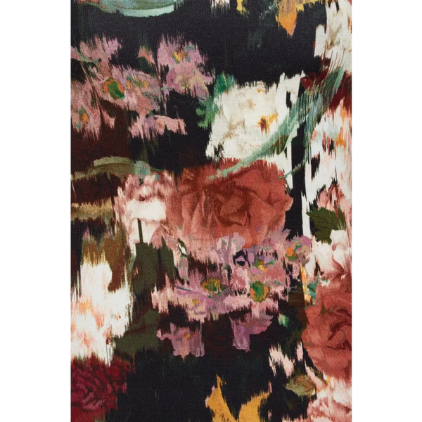 Sleeveless Floral Bodycon Dress - Dresses