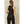 Sleeveless Jumpsuit With Lace Insert In Black - Playsuits &