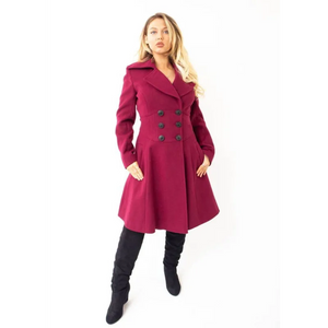 Slim Fit A - Line Coat - Coats & Jackets