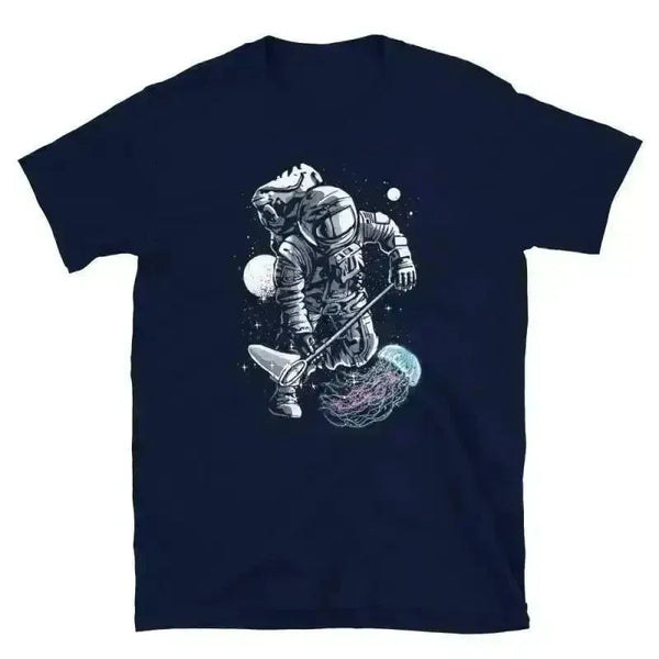 Space Fishing Unisex T-Shirt - Cotton - Epic Fashion UKAllClothingCotton