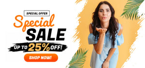 Special sale advertisement.