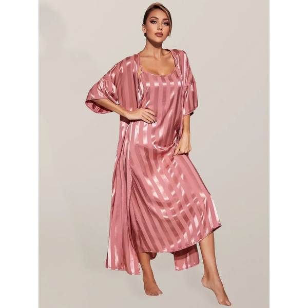 Strap pajamas women’s long nightgown high-end home