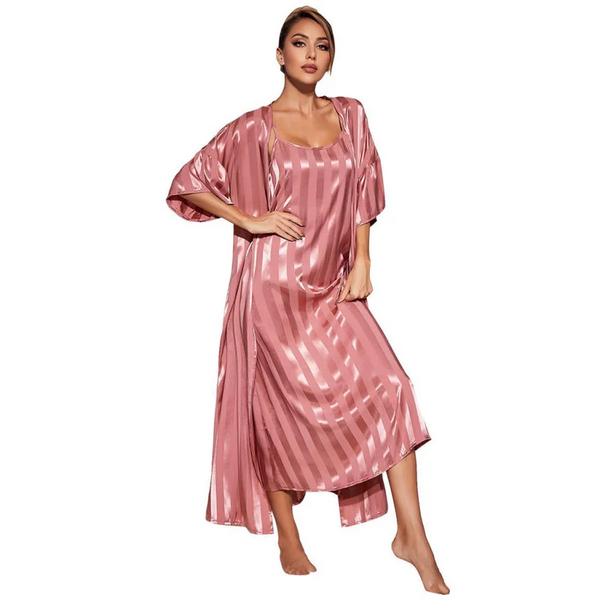 Strap pajamas women’s long nightgown high-end home
