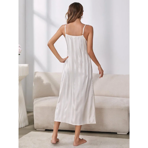 Strap pajamas women’s long nightgown high-end home
