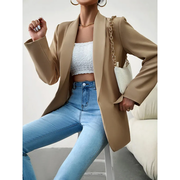 Temperament commuter lapel ladies blazer - Coats & Jackets
