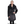 Women’s Faux Fur Large Lapel Mid Length Coat - Coats &