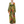 Women’s Lantern Sleeve V Neck Tie Leaf Print Swing Dress