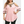 Women’s Plus Size V-neck Cold-shoulder Knit Top - Pink / L