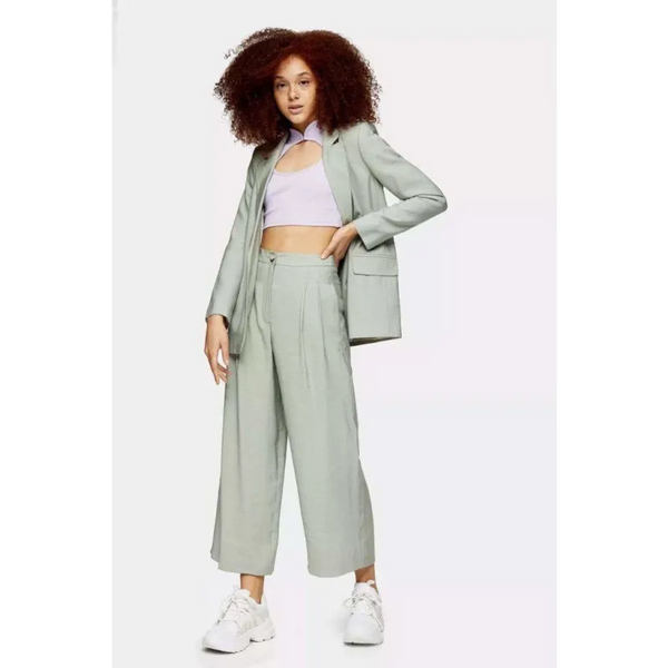 Womens Single Breasted Blazer & Trouser 2 Piece Suit - Oufit